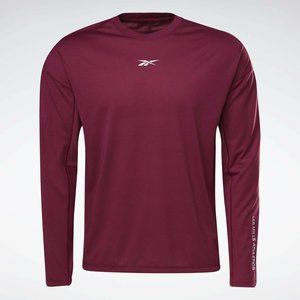 Brand New in Bag Reebok Les Mills Long Sleeve T-Shirt, Red